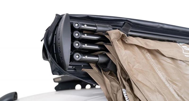 Rhino Rack Batwing Markise, Linke Seite, mit STOW IT